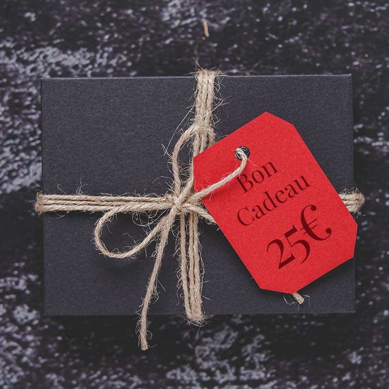 Bon cadeau de 25€